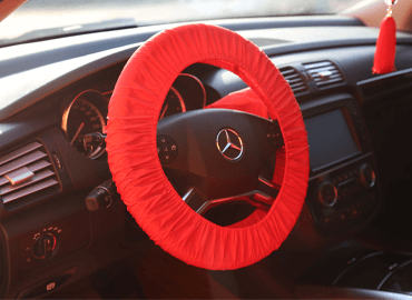 Car nylon steering wheel cover