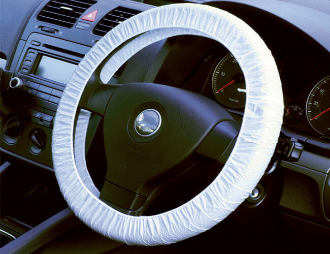 Car plastic steering wheel cover 1