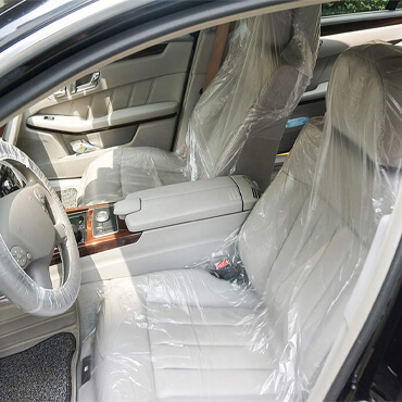 Clear plastic seat covers 2