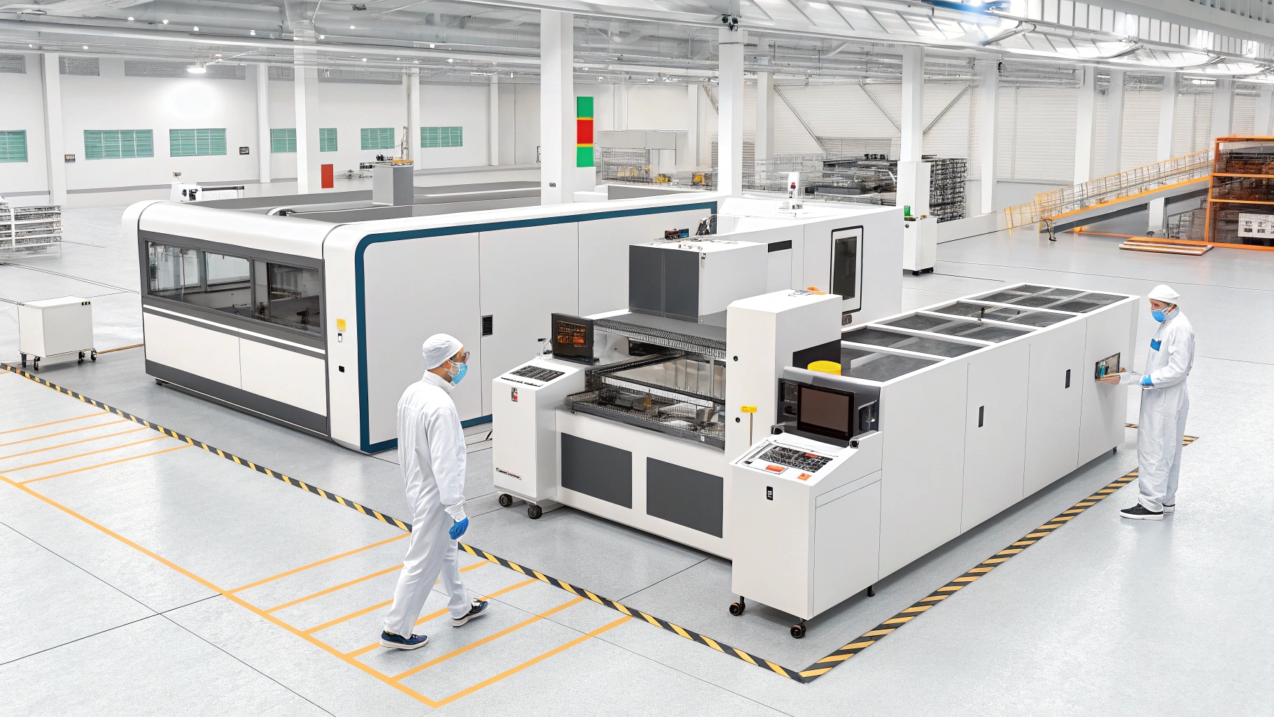 Seat cover production line workflow