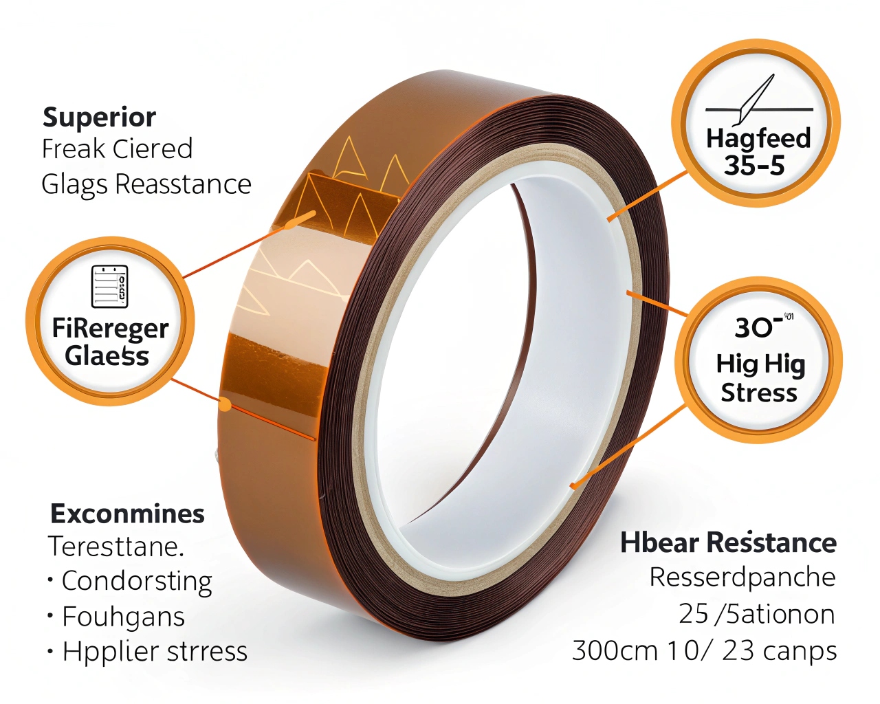 polyimide vs fiberglass masking tape