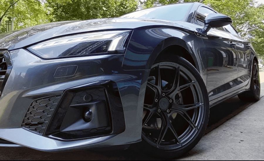 Actual installation and use of the wheel hub 5