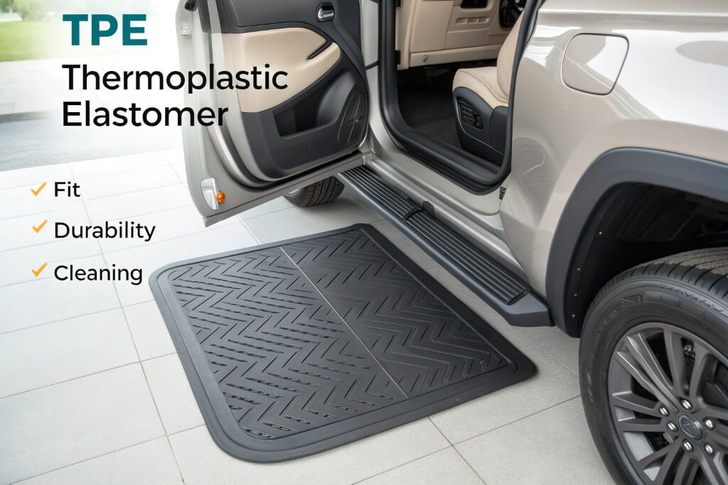 TPE custom floor mats fit durability cleaning questions answered